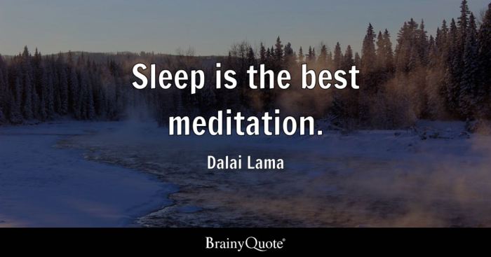 Sleep meditation mindfulness recent author posts sound medical