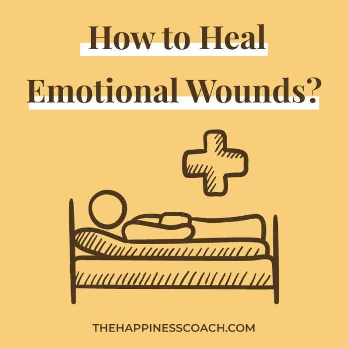 Emotional wounds heal